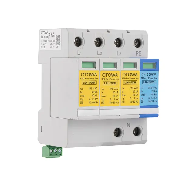 Thiết bị chống sét lan truyền OTOWA đường nguồn LSK-T2720S - 3