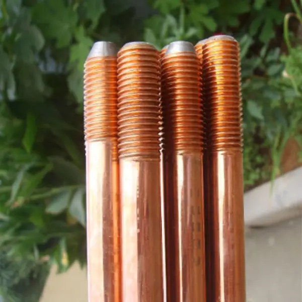 Cọc tiếp địa thép mạ đồng đặc chủng - 5