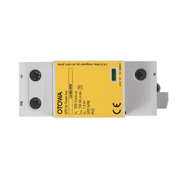 Thiết bị chống sét lan truyền OTOWA đường nguồn LD-PNP25100S (N-PE)