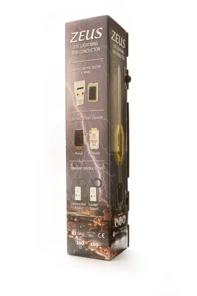 Kim thu sét ZEUS ESE 30: Bán kính bảo vệ 79m - 5