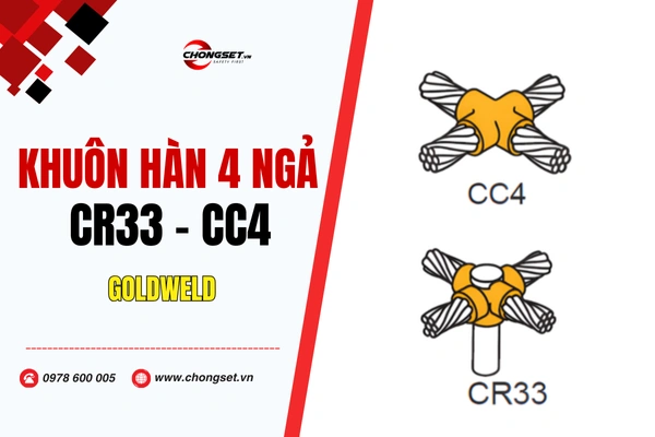 Khuôn Hàn 4 Ngả Cáp (Chữ Thập) Chính Hãng, Giá Tốt