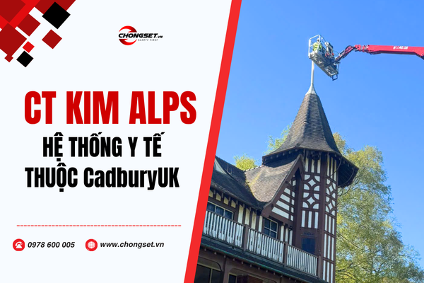 Dự án lắp kim thu sét ALPS cho công trình y tế thuộc hệ thống CadburyUK
