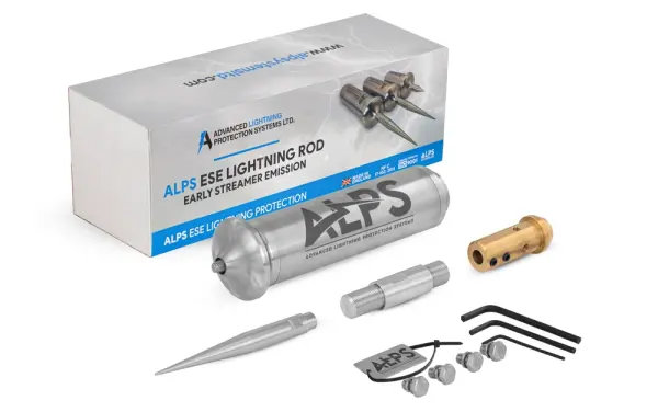 Kim thu sét ALPS ESE 60: Bán kính bảo vệ 107m - 3