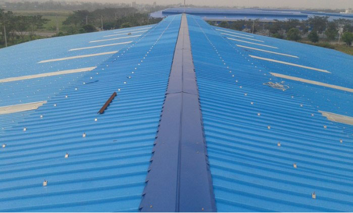 Ke chống bão giúp mái tôn tăng khả năng chịu bão cấp 10 đến cấp 12.