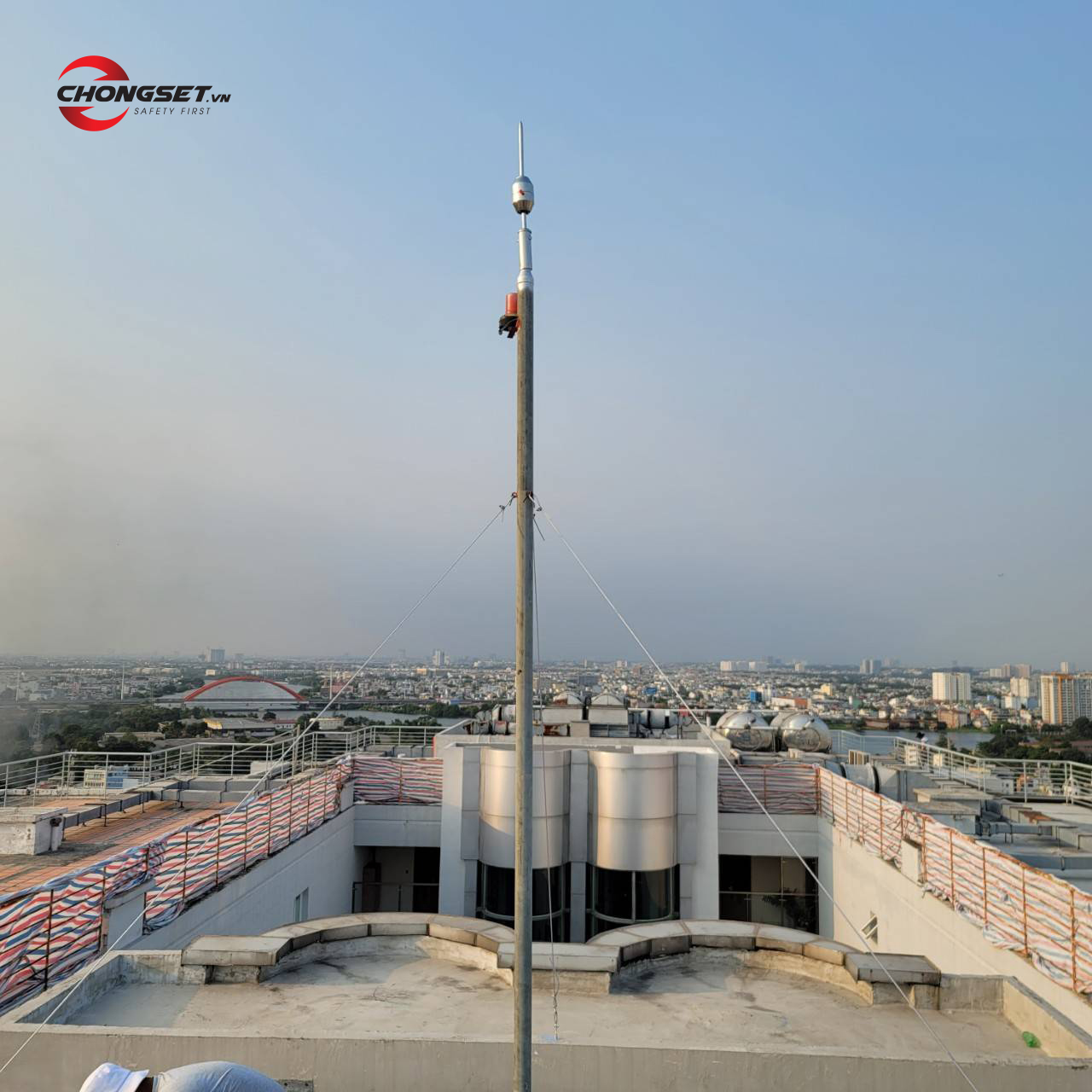 Chống sét giúp chủ động phòng tránh thiệt hại do sét gây ra