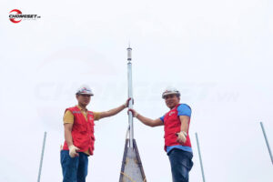 Kim thu sét - thiết bị quan trọng trong chống sét nhà 2 tầng